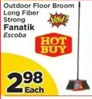Presidente Fanatik Outdoor Floor Broom offer