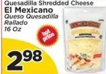 Presidente El Mexicano Quesadilla Shredded Cheese offer