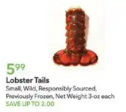 Publix Lobster Tails offer