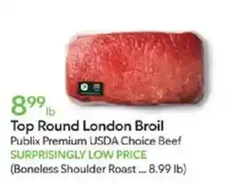 Publix Publix Premium USDA Choice Beef Top Round London Broil offer