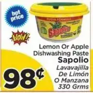 Presidente Sapolio Lemon Or Apple Dishwashing Paste offer