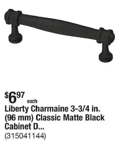 The Home Depot Liberty Charmaine cabinet door offer