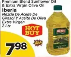 Presidente Iberia premium blend sunflower oil & extra virgin olive oil offer