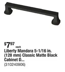 The Home Depot Liberty Mandara cabinet D... offer