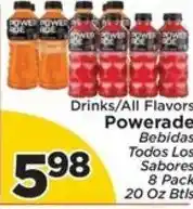 Presidente Powerade drinks offer