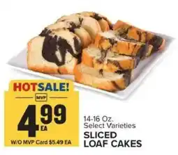 Food Lion Sliced Loaf Cakes offer