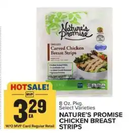 Food Lion Nature's Promise Chicken Breast Strips offer