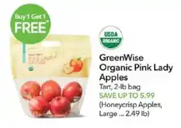 Publix GreenWise Organic Pink Lady Apples offer