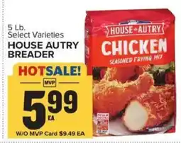 Food Lion House Autry chicken seasoned frying mix offer