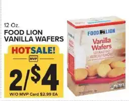 Food Lion Food Lion vanilla wafers offer
