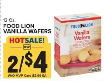 Food Lion Food Lion vanilla wafers offer