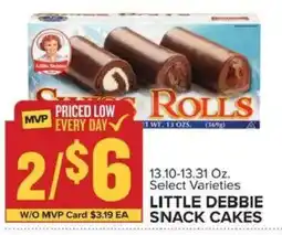 Food Lion Little Debbie Snack Cakes offer
