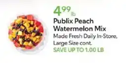 Publix Publix peach watermelon mix offer