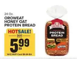 Food Lion Oroweat honey oat protein bread offer