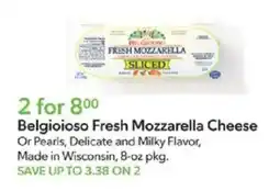 Publix Belgioioso fresh mozzarella cheese offer