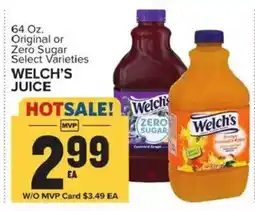 Food Lion Welch's juice offer