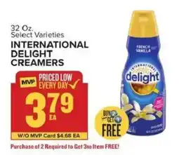 Food Lion International Delight Creamers offer