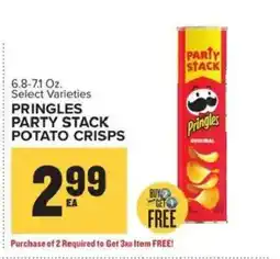 Food Lion Pringles party stack potato crisps offer