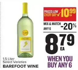 Food Lion Barefoot Wine offer