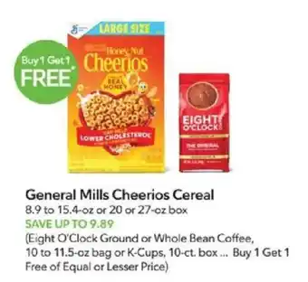 Publix General Mills Cheerios Cereal offer