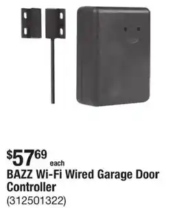 The Home Depot Bazz wi-fi wired garage door controller offer