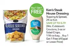 Publix Ken's Steak House Dressing offer
