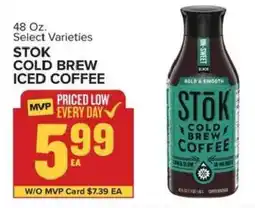 Food Lion Stok cold brew iced coffee offer