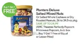 Publix Planters deluxe salted mixed nuts offer