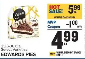 Food Lion Edwards Pies offer