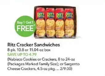 Publix Ritz cracker sandwiches offer