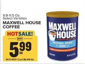 Food Lion Maxwell House Coffee offer