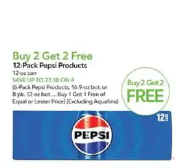 Publix Pepsi Products offer