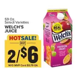 Food Lion Welch's juice offer