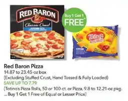 Publix Red Baron Pizza offer