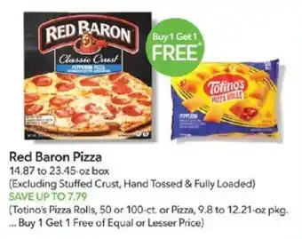 Publix Red Baron Pizza offer