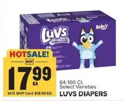 Food Lion Luv's Diapers offer