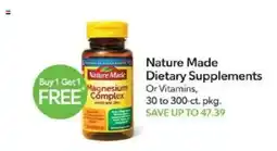 Publix Nature Made Magnesium Complex offer