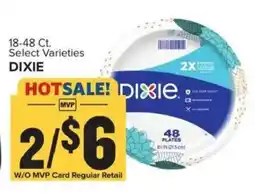 Food Lion Dixie plates offer
