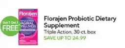 Publix Florajen Probiotic Dietary Supplement offer