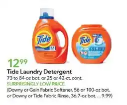 Publix Tide Laundry Detergent offer