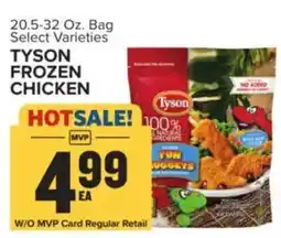 Food Lion Tyson frozen chicken offer