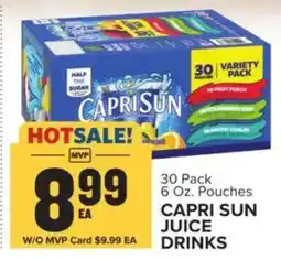Food Lion Capri Sun juice drinks offer