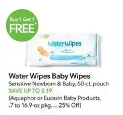 Publix Water Wipes Baby Wipes offer