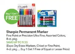 Publix Sharpie Permanent Marker offer