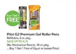 Publix Pilot G2 Premium Gel Roller Pens offer