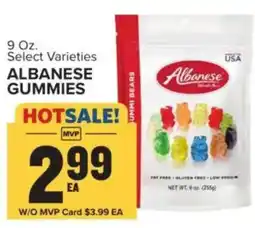 Food Lion Albanese gummies offer