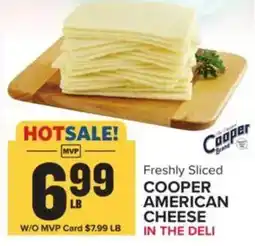 Food Lion Freshly Sliced Cooper American Cheese offer