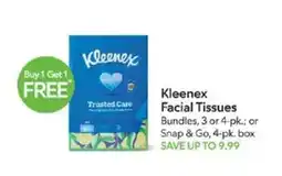 Publix Kleenex Facial Tissues offer