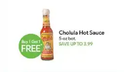 Publix Cholula Hot Sauce offer