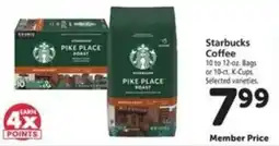 Vons Starbucks Coffee offer